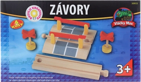 Barriere e binari in legno Maxim