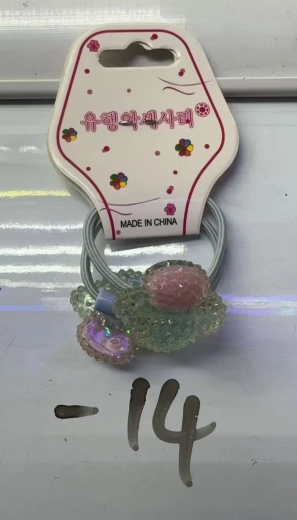 Set di elastici per capelli con motivo a fungo