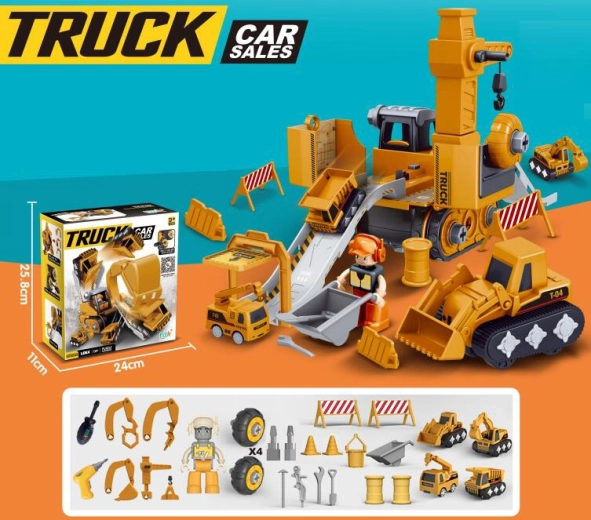 Set di costruzione di macchine edili