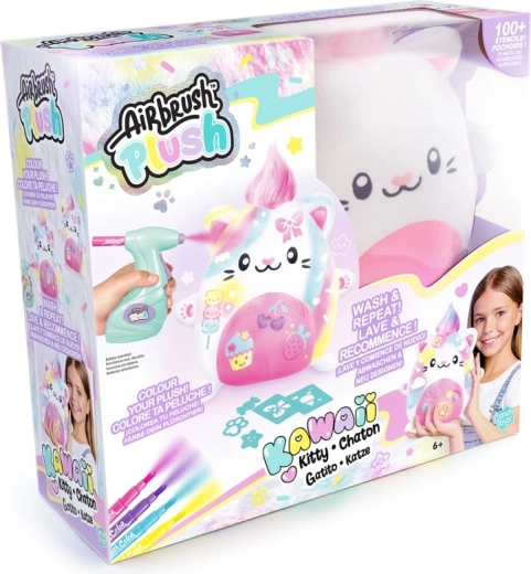 Set creativo Airbrush studio Gatto kawaii