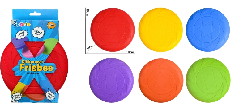 Frisbee in silicone SPORTO