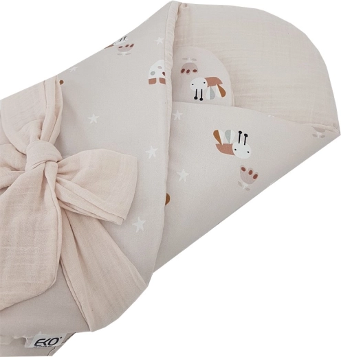 Mussola di cotone premium e imbottitura ipoallergenica