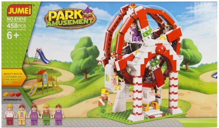 Costruzioni Jumei parco divertimenti 458 pezzi (47 × 28 cm) - 1 pezzo