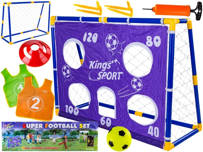 Set da calcio con porta per bambini