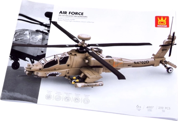 Aspetto realistico dell’AH‑64