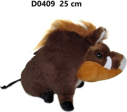 Cinghiale di peluche 25 cm