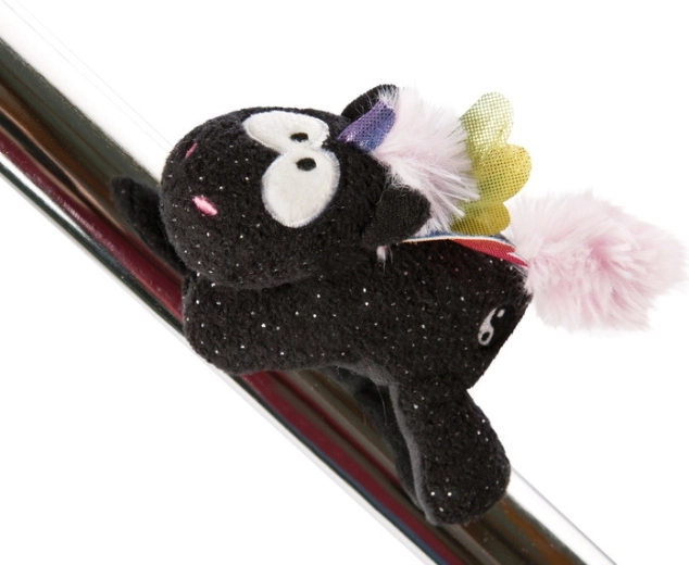 Unicorno di peluche Rainbow Yin da 12 cm con magnete