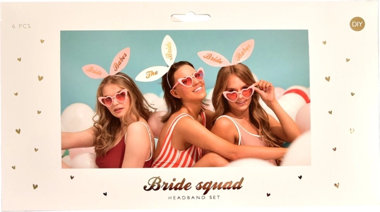 Cerchietti party Bride Babes (6 pz)