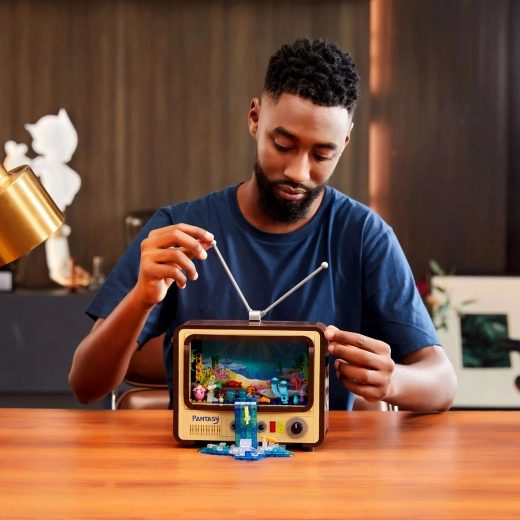 Costruzione divertente con pezzi stampati