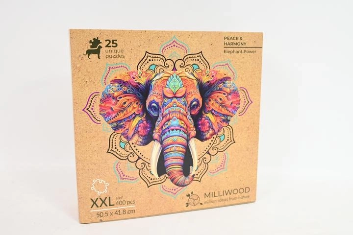 Milliwood Peace and Harmony – forza dell’elefante puzzle in legno