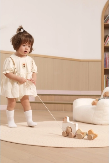 Pulcini oscillanti che invogliano a camminare