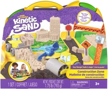 Kinetic Sand sabbia cinetica cantiere con accessori 793 g