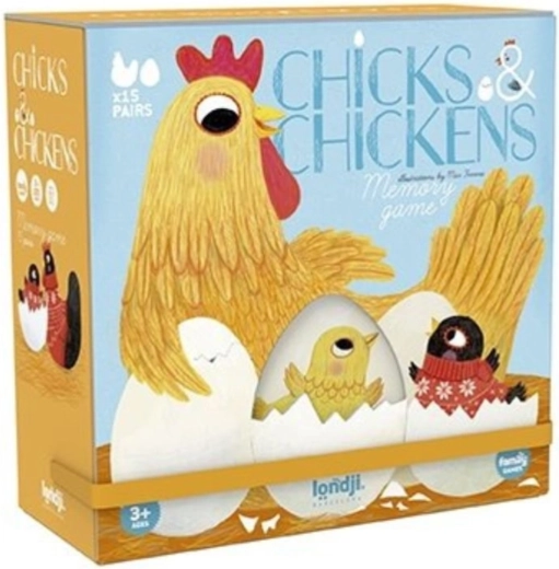 Londji memory galline e pulcini
