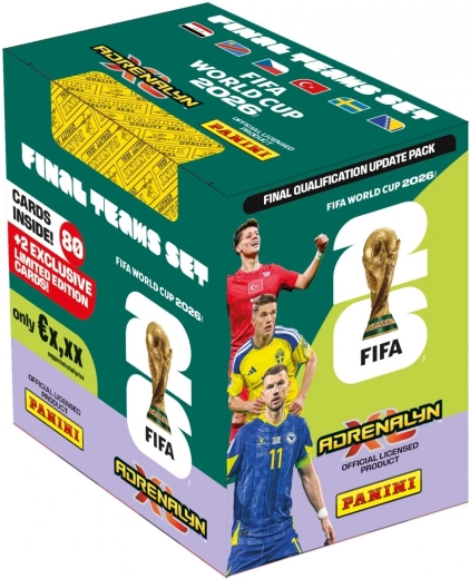 Carte collezionabili Panini FIFA World Cup 2026 – set Final Teams