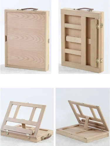 Valigetta 3-in-1: box portaoggetti, astuccio portatile e cavalletto