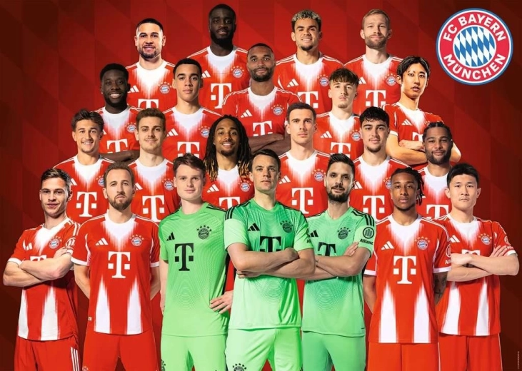 Puzzle Ravensburger FC Bayern Monaco 1000 pezzi