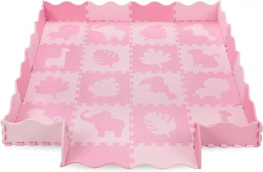 Tappetino gioco puzzle in schiuma MoMi ZAWI rosa