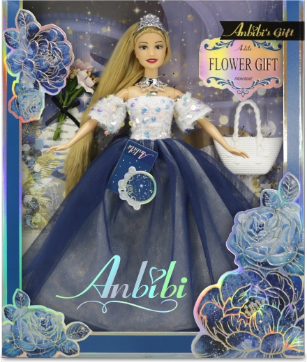 Bambola floreale Anbibi Pavlínka 28 cm