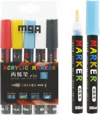 Marcatori acrilici che brillano al buio