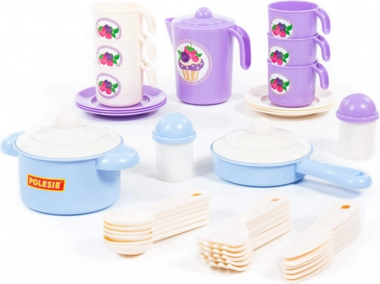 Set da tè per bambini Nastěnka per 6 persone