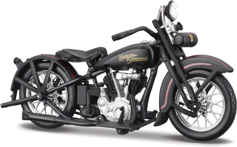 Maisto moto Harley-Davidson 1928 JDH Twin Cam nero opaco 1:18