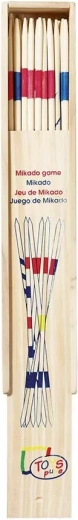 Mikado in scatola di legno 28 cm