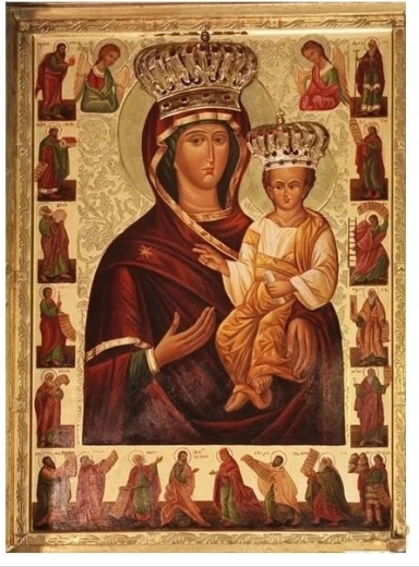 Norimpex Pittura con numeri Madonna di Bieszczady 40 × 50 cm