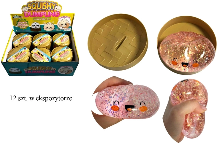 Peluche antistress in gel da schiacciare ed estensibile - 1 pezzo