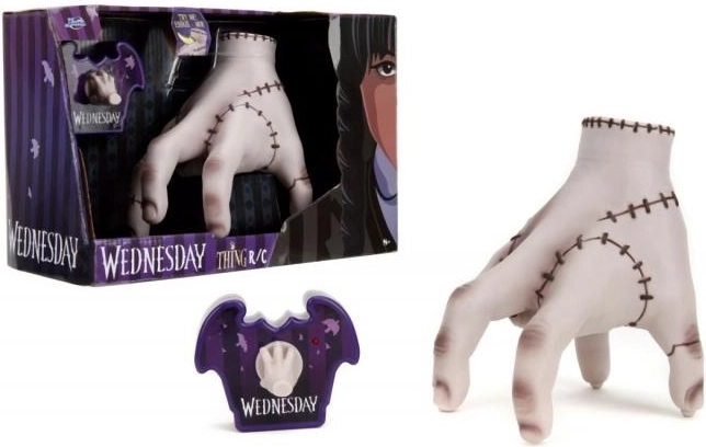 RC mano strisciante Cosa di Wednesday 18 cm