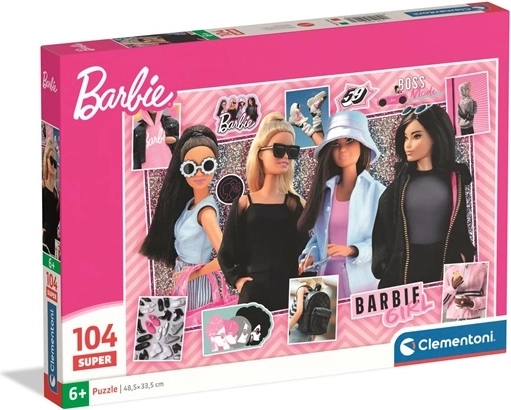 Puzzle Clementoni Barbie Super 104 pezzi