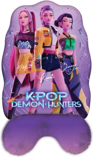 Palloncino foil da terra K-POP Demon Hunters
