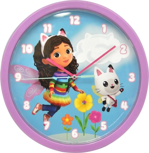 Orologio da parete La casa delle bambole di Gabby - 1 pezzo