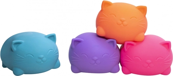 Gatto da schiacciare NeeDoh supersize giocattolo antistress