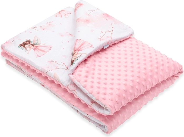 Copertina per bambini in minky con imbottitura New Baby Fate 80 × 100 cm