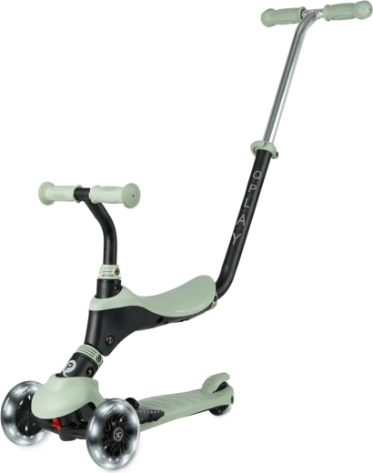 Qplay Sema Pro 3v1 monopattino per bambini verde