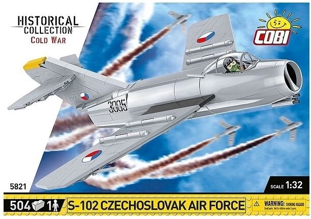 Kit di montaggio aereo s-102 aeronautica cecoslovacca (mig-15) 1:32