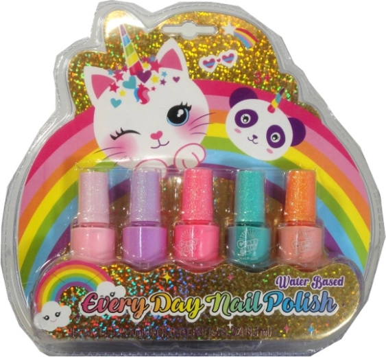 Set di smalti per unghie pastello per bambini