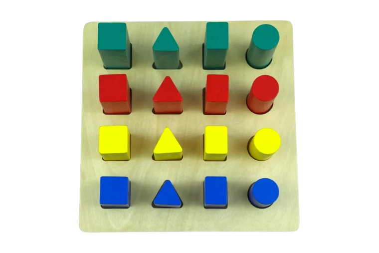 Apprendimento di colori e altezze passo dopo passo