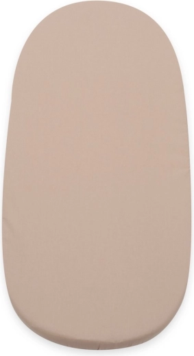 Lenzuolo in cotone per passeggino 35×75 cm cappuccino