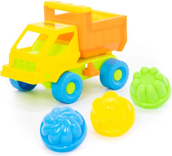 Camioncino con cassone ribaltabile