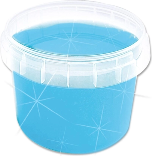 Blu intenso con glitter