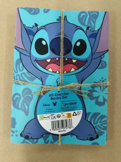 Lilo & Stitch set di quaderni A5 Stitch (3 pz)