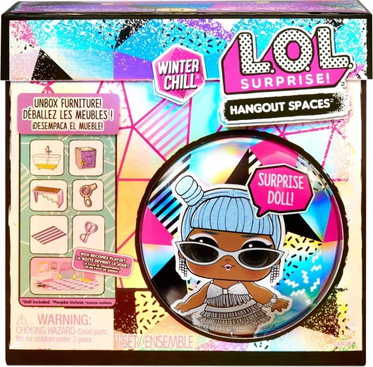 L.O.L. Surprise Winter Chill Hangout Spaces – sauna con bambola Ice