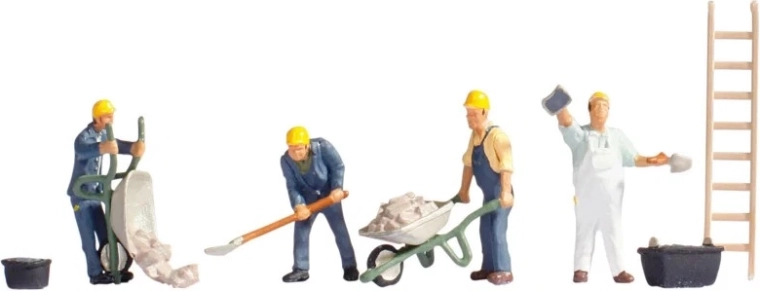 Noch operai edili – set di figurine H0