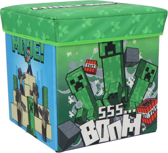 Scatola contenitore pieghevole e pouf COZY NOXXIEZ Minecraft