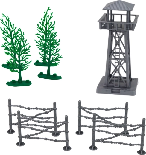 Torre di guardia e accessori di gioco