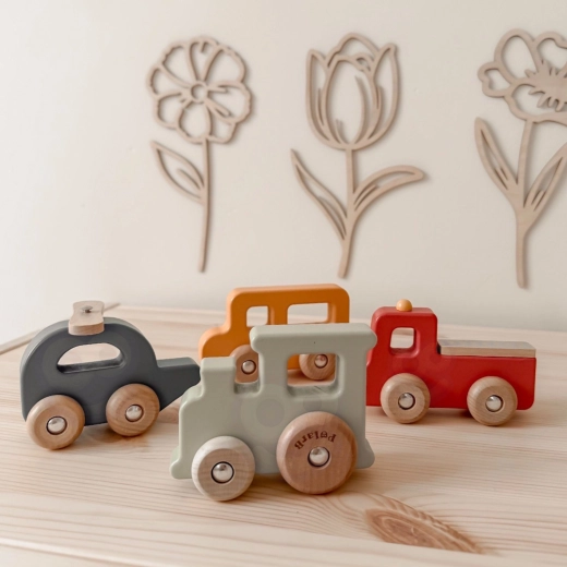Legno liscio e forme sicure