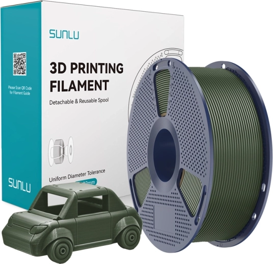 Filamento Sunlu PETG oliva