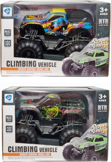 Auto RC fuoristrada con grandi ruote