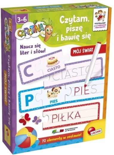 Carotina Imparo a leggere e scrivere 2 Il mio mondo